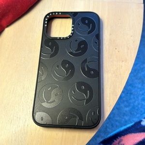 Casetify Ying Yang Smiley Face iPhone 13 Pro Max Case